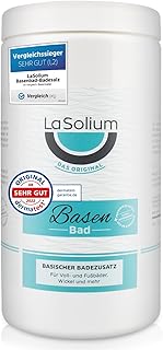 Basenbad – DERMATEST SEHR GUT, Basisches Badesalz mit Mineralerde, 1200g, in Deutschland hergestellt
