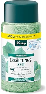 Kneipp Badekristalle Erkältungszeit – Badesalz Vorratspackung – mit naturreinem Tiefensalz der S…