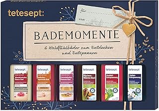 tetesept Bäder Geschenkset Bademomente – Badezusatz Probierset mit Geschenkanhänger – das ide…