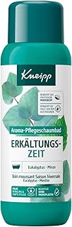 Kneipp Aroma-Pflegeschaumbad Erkältungszeit – Badezusatz mit natürlichen ätherischen Ölen aus…