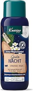 Kneipp Aroma-Pflegeschaumbad Gute Nacht – Badezusatz mit ätherischen Ölen aus Zirbenholz & Amyr…