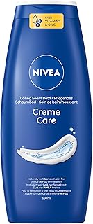 NIVEA Creme Care Pflegendes Schaumbad, pflegender Badezusatz mit entspannendem Duft, hautschütze…