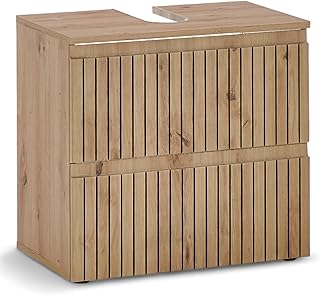 AUSTIN Badezimmer Waschbeckenunterschrank in Artisan Eiche Optik, Wildeiche Optik FSC-zertifizier…