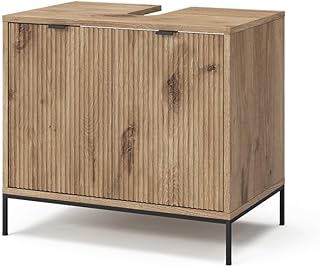 Vicco Waschtischunterschrank Eliza, Viking Oak, 70 x 63 cm mit 2 Türen