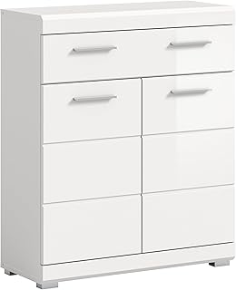 xonox.home Bad Scout X06A9703 Standschrank Badschrank Schrank in weiß Nachbildung und weiß Hoch…
