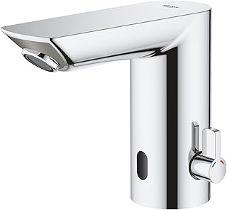 GROHE Bau Cosmopolitan E, Infrarot-Elektronik Armatur für den Waschtisch (wasser- und energiespa…