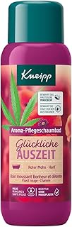 Kneipp Aroma-Pflegeschaumbad Glückliche Auszeit – mit natürlichen Ölen aus Rotem Mohn und Hanf…