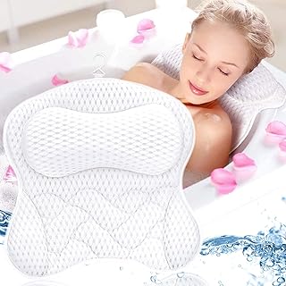 Frasheng Badewannenkissen,Badekissen,Nacken Wannenkissen,Nacken- und Rücksenkissen,Komfort BadeK…