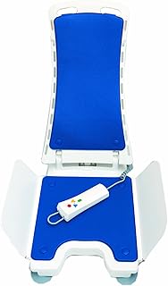 Bellavita 4127 class Drive Badewannenlifter mit Classic Bezugsset, Blau