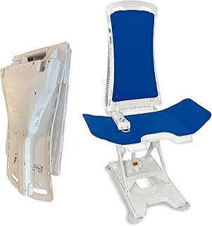 Drive Medical Badewannenlift BELLAVITA 2G mit Bezug Comfort blau I Ergonomischer Badewannenlifter…