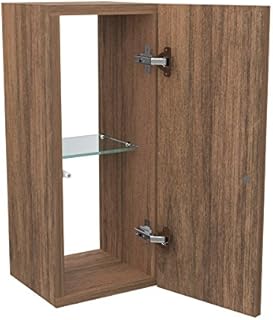 Säulen für Badezimmer, Wohnzimmer, Schlafzimmer, Maße 60 x 25 x 25 cm, Öffnung Push Pull, dop…