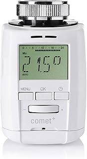 Eurotronic Comet Plus Heizkörperthermostat (individuell programmierbares Heizungsthermostat mit …
