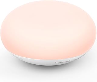 Baby Nachtlicht, Stilllicht für Babypflege im Kinderzimmer, Weiches BPA-freies Silikon-Touch-Con…