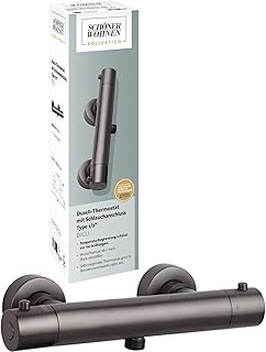 Schöner Wohnen Kollektion Duschthermostat Dicu, Thermostat-Armatur Dusche, Brauseabgang Typ 1/2 …