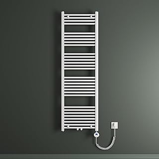 Mai & Mai Badheizkörper Handtuchheizkörper Badheizung Heizkörper bad 60×160 cm Weiß, Handtuch…