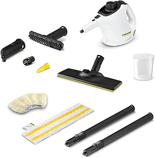 Kärcher Dampfreiniger SC 1 EasyFix, Dampfdruck: 3 bar, Aufheizzeit: 3 min., Leistung: 1.200 W, F…