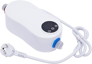 Mini-Elektrischer Durchlauferhitzer Wandmontage Instant-WassererwäRmer 5500W Led Temperaturanzei…