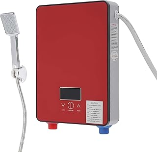 Elektronischer Durchlauferhitzer 6500w 220v Elektrische Warmwasserbereiter mit LED-Anzeige und Ha…