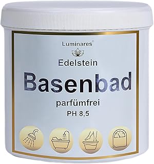 Basenbad basisches Badesalz zur Entgiftung und Entsäuerung, Geschenkidee – 750g Basenpulver für…