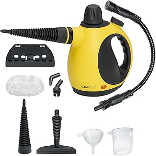 Clatronic® Dampfreiniger | gegen Fett, Schmutz und Verunreinigungen | Dampfreiniger Polstermöbe…