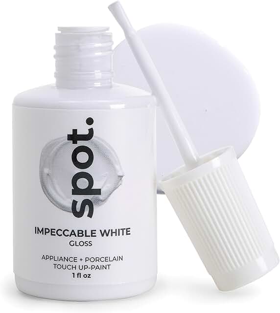 spot. Ausbesserungsfarbe, Porzellan + Gerätereparatur-Set, für Absplitterungen, Kratzer, Risse …