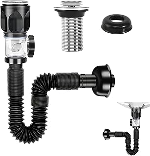 Waschbecken Ablaufgarnitur Kit Geruchsdichte Siphon Waschbecken Kits Abflussrohr-Kit für Waschbe…