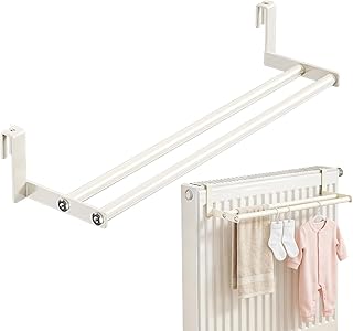 Handtuchhalter Heizkörper | Schwere Ausführung Platzsparender Handtuchhalter | Heizkörper Hand…