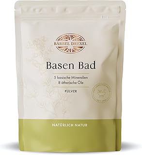 BÄRBEL DREXEL Basen Bad, Basisches Badesalz zur Entsäuerung mit naturrein ätherischen Ölen, p…