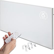 Heidenfeld Infrarotheizung HF-HP140 | 300 Watt bis 10 m² | 3in1 Steuerung via App | Fernbedienun…