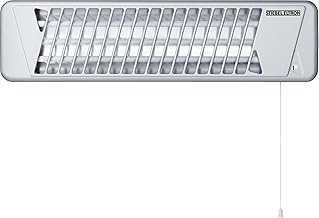 STIEBEL ELTRON Infrarot-Quarzstrahler IW 120, 1,2 kW, TÜV/GS geprüft, Weiß, ohne Stecker, 230V…