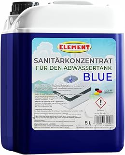 Sanitärflüssigkeit I Blue I Sanitärkonzentrat I 5 Liter I Campingtoilette Abwassertank I WC Sa…