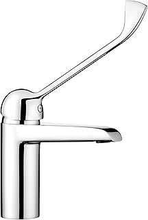 Medizinische Hygienearmatur Waschtischarmatur Waschbecken Wasserhahn mit langem Hebel, Arztgriff …