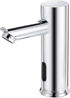 Gugxiom Touchless Bathroom Faucet, Automatischer Wasserhahn mit Sensor, Wasserhahn Messing 1 Hole…