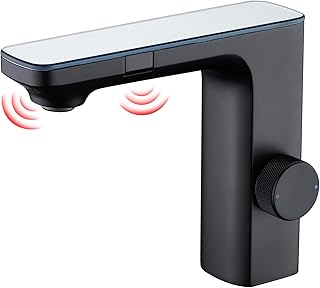 CREA Infrarot-Sensor Wasserhahn, automatische Mischbatterie für Bad, berührungsloser Waschtisch…