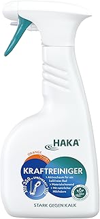 HAKA Kraftreiniger Spray, 500ml, Badreiniger, starke Kalk- und Schmutzlösekraft, für Bad und Du…
