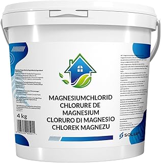 Magnesiumchlorid Flakes 4 kg Magnesium Flocken I Badesalz Hexahydrat Bad