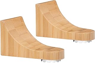 Navaris 2X Magnet Seifenhalter selbstklebend Bambus – 2er Set Magnetseifenhalter ohne Bohren – Se…