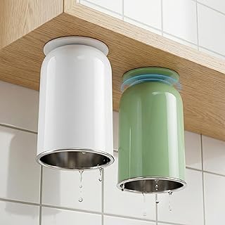 Zahnputzbecher 350ml Magnetischer Mundspülbecher Zahnbürstenbecher Edelstahl Zahnbürstenhalter…