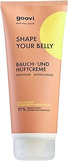 GOOVI Shape Your Belly Belly & Hips Cream – Straffende Körpercreme für Bauch, Hüften & Arme – …