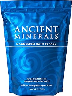 Ancient Minerals Magnesium Flakes Mega Pouch, 3.629 kg – Entspannung, Linderung, Muskelsentspannu…