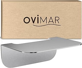 Badablage Halsbarre | Edelstahl | Silber | ohne Bohren | hängend im Bad oder in der Küche | zur…