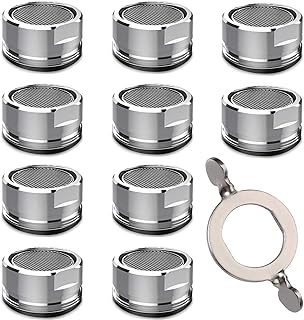 Wasserhahn Sieb M24 – COOLUCK 10 Stück Wasserhahn Strahlregler Aufsatz Außengewinde, Mischdüse…