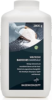Weltecke Basisches Badesalz 2.800 g | Basen-Bad zur Entgiftung & Entsäuerung | Made in Germany |…
