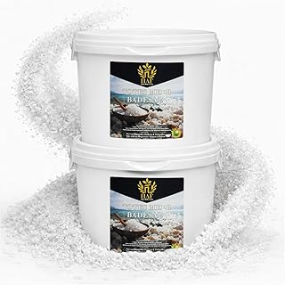 HAF – Premium Totes Meer Badesalz aus Jordanien 500g – 25 kg (Eimer, 10 kg (1er Pack))