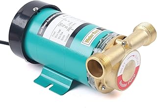 120W Automatisch Druckerhöhungspumpe, 2850 U/min Heißwasserpumpe 230V / 50Hz Umwälzpumpe, Maxi…