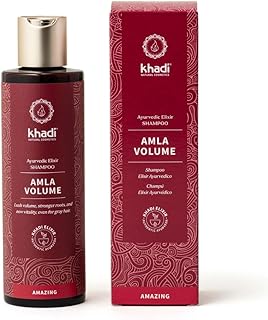khadi AMLA VOLUME Ayurvedisches Shampoo, 100% natürlich, silikon- & sulfat-frei, Kraftvolles Haa…