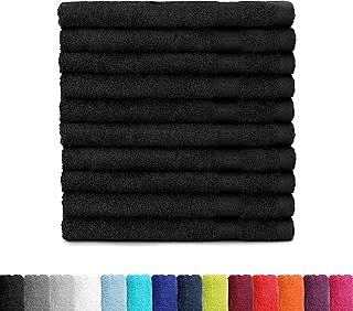 BaSaTex Frottee Gästehandtücher 30×50 im 10er Set | Gästetuch 100% Baumwolle Made in Green | F…