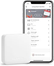 SwitchBot Hub Mini Smart Fernbedienung – IR-Sendersystem, Verbindung zu WLAN, Klimaanlagensteueru…