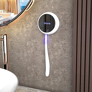 iHave Zahnbürstenhalter Wand, UV Zahnbürste Sterilisator, Badezimmer Organizer & Badezimmer Dek…