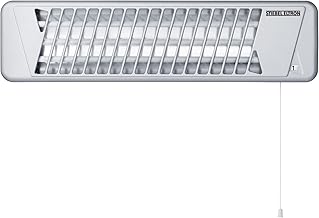 STIEBEL ELTRON Infrarot-Quarzstrahler IW 120, 1,2 kW, TÜV/GS geprüft, Weiß, ohne Stecker, 230V…
